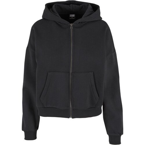 Urban Classics Ladies Boxy Zip Hoody black 3XL