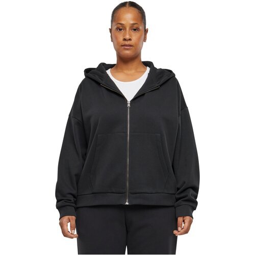 Urban Classics Ladies Boxy Zip Hoody black 3XL