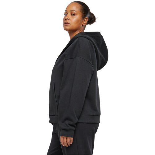 Urban Classics Ladies Boxy Zip Hoody black 3XL