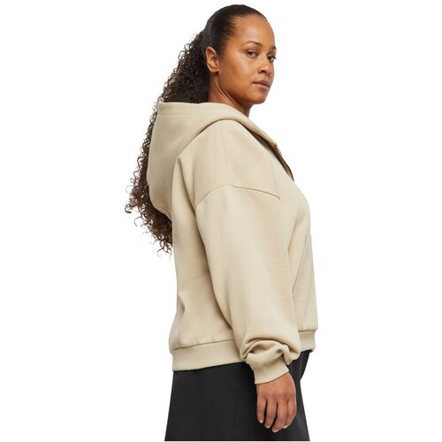 Urban Classics Ladies Boxy Zip Hoody wetsand XXL