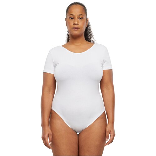 Urban Classics Ladies Organic Stretch Jersey Body 2-Pack white+whitesand XXL