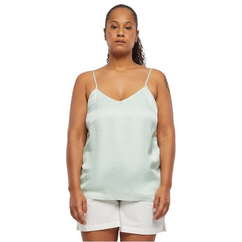 Urban Classics Ladies Viscose Satin Slip Top frostmint XXL