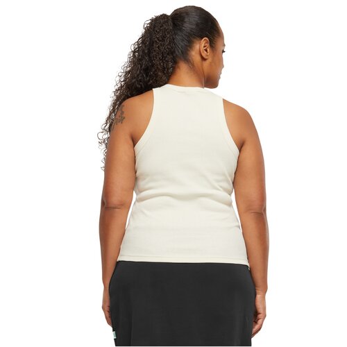 Urban Classics Ladies Racer Back Rib Top whitesand XXL