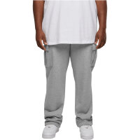 Urban Classics Heavy Straight Leg Cargo Sweatpants grey 4XL