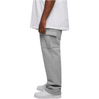 Urban Classics Heavy Straight Leg Cargo Sweatpants grey 4XL