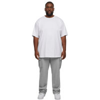 Urban Classics Heavy Straight Leg Cargo Sweatpants grey 4XL