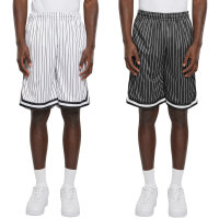 Urban Classics Striped Mesh Shorts