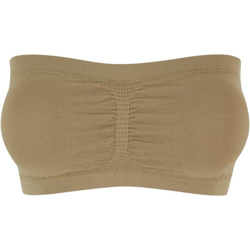 Urban Classics Ladies Pads Bandeau 2-Pack softseagrass+khaki XS