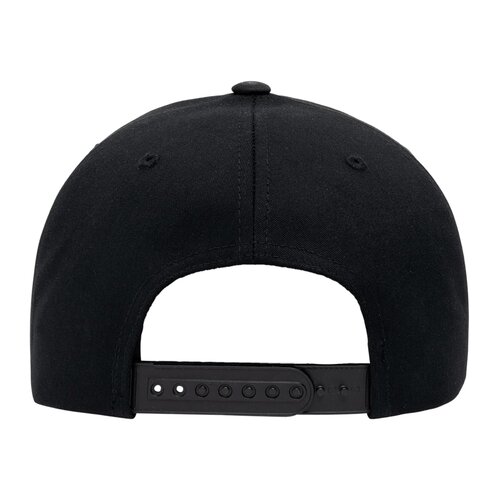 Yupoong Retro Cotton Blend Snapback Cap black one size