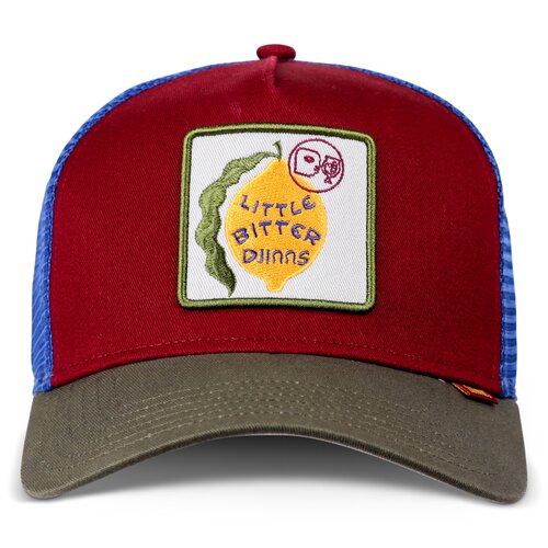 Djinns HFT Cap Bitter Wine/Olive/Blue