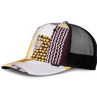 Djinns HFT Cap Summerpattern Grey/White/Yellow