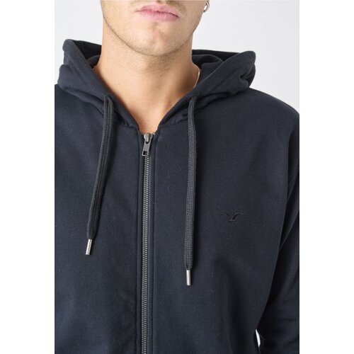 Cleptomanicx Hooded Zipper Ligull Black M