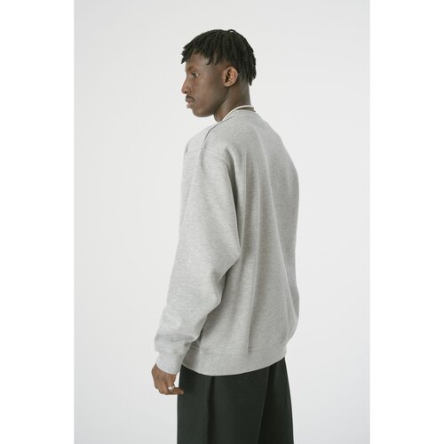 Cleptomanicx Boxy Crewneck Ligull Boxy Heather Gray L