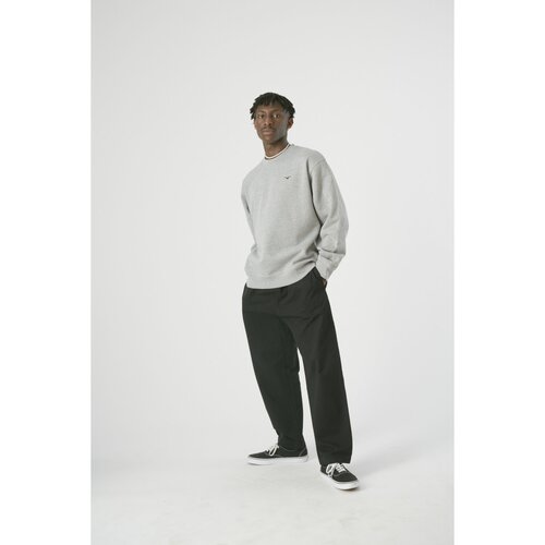 Cleptomanicx Boxy Crewneck Ligull Boxy Heather Gray L