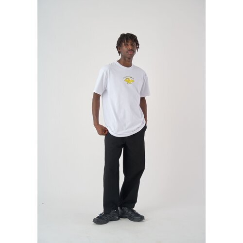 Cleptomanicx Boxy Tee Ghost White M