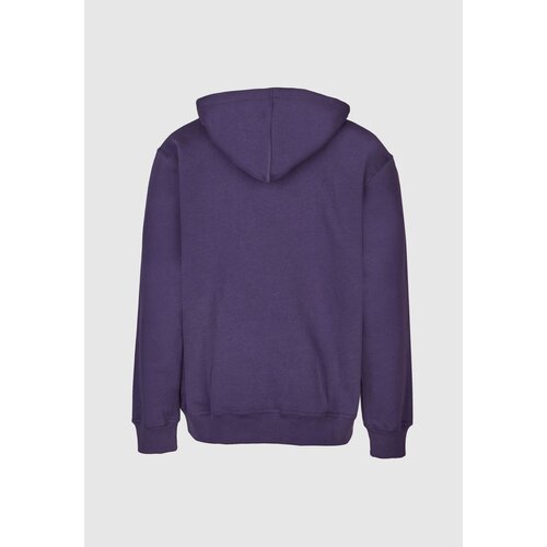 Cleptomanicx Boxy Hooded Hugull Gothic Grape XS