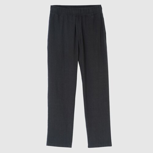 Cleptomanicx Pants Steezy Linen Blue Graphite XS