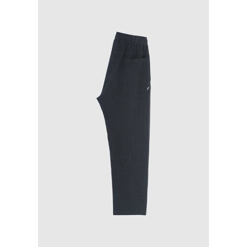 Cleptomanicx Pants Steezy Linen Blue Graphite XS