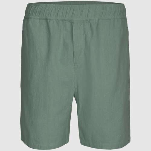 Cleptomanicx Shorts Steezy Linen Laurel Wreath XL