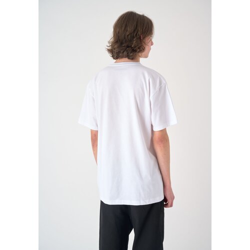 Cleptomanicx Boxy Tee The Gang White S