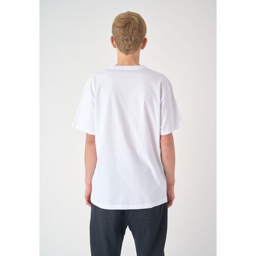 Cleptomanicx Boxy Tee Dreamer White M