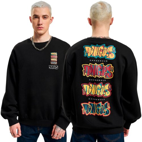 DNGRS Dangerous Wallarts Crewneck black XXL