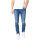 Urban Classics Slim Fit Knee Cut Denim Pants blue washed 36