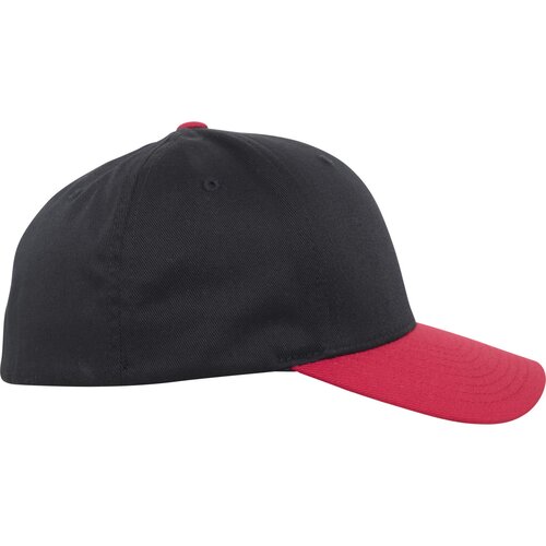 Flexfit Cap Wooly Combed 2-Tone blk/red L/XL