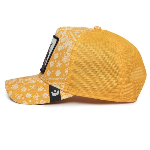 Goorin Bros. Spray Paint Arch Paisley Trucker Cap The Farm Animal Yellow