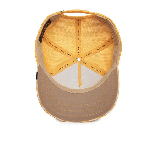 Goorin Bros. Spray Paint Arch Paisley Trucker Cap The Farm Animal Yellow