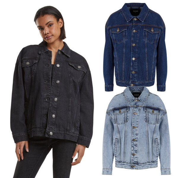 Urban Classics Ladies Oversized 90‘s Denim Jacket