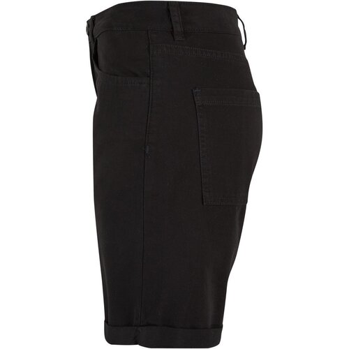 Urban Classics Ladies Organic Cotton Bermuda Pants black 26