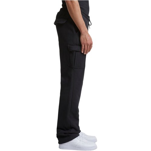 Urban Classics Heavy Straight Leg Cargo Sweatpants black XL