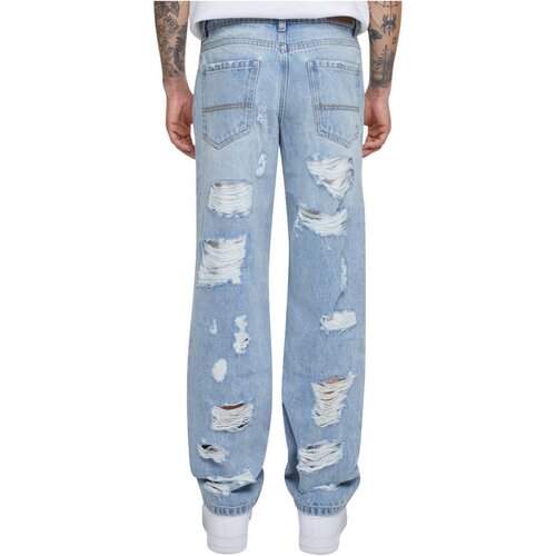 Urban Classics Heavy Ounce Straight Fit Heavy Destroyed Jeans