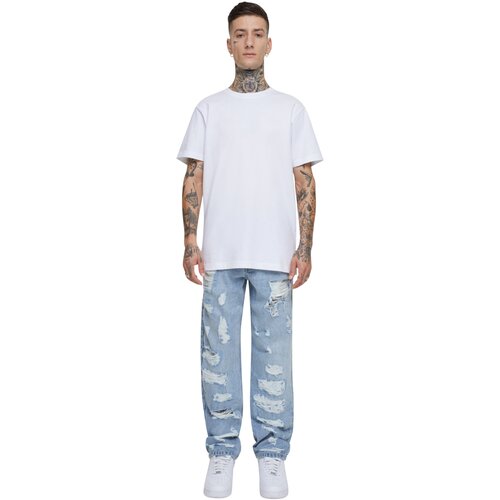 Urban Classics Heavy Ounce Straight Fit Heavy Destroyed Jeans