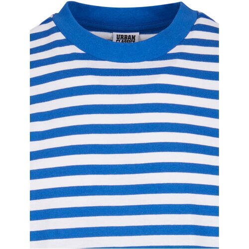 Urban Classics Regular Stripe Tee white/royal XXL