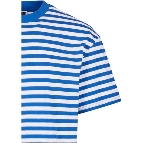 Urban Classics Regular Stripe Tee white/royal XXL