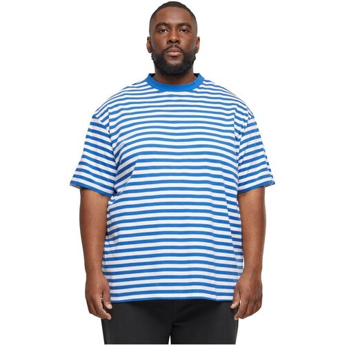 Urban Classics Regular Stripe Tee white/royal XXL