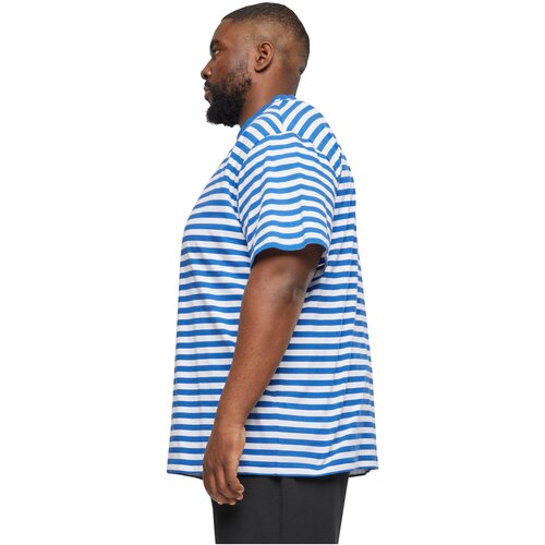 Urban Classics Regular Stripe Tee white/royal XXL