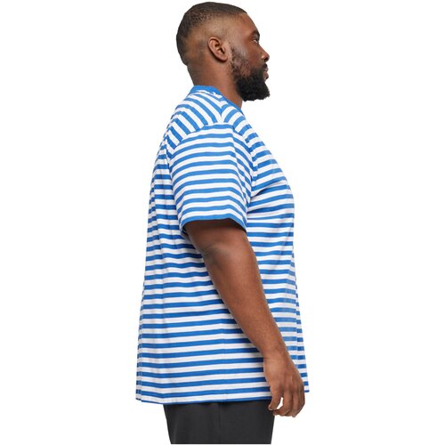 Urban Classics Regular Stripe Tee white/royal XXL