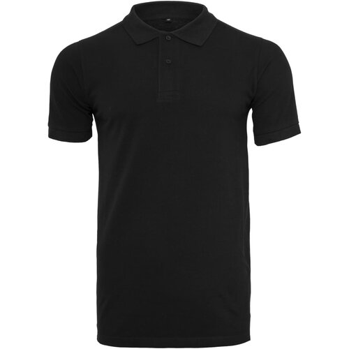 Build your Brand Polo Piqu Shirt black L