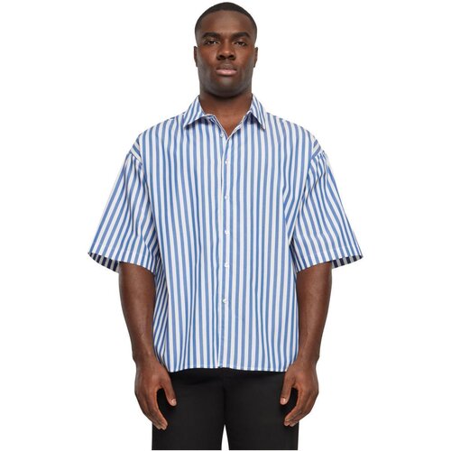 Urban Classics Striped Short Sleeve Summer Shirt