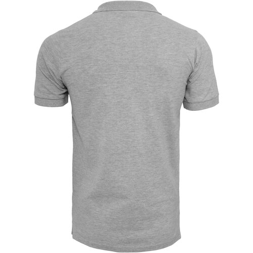 Build your Brand Polo Piqu Shirt heather grey XXL