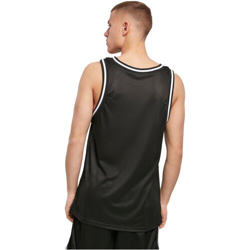 Build your Brand Mesh Tanktop blk/wht S