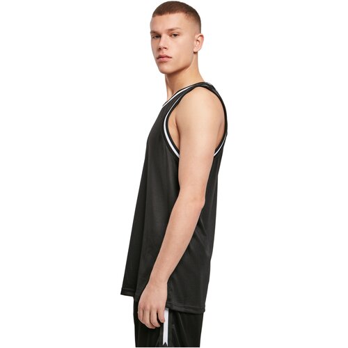 Build your Brand Mesh Tanktop blk/wht S