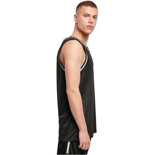 Build your Brand Mesh Tanktop blk/wht S