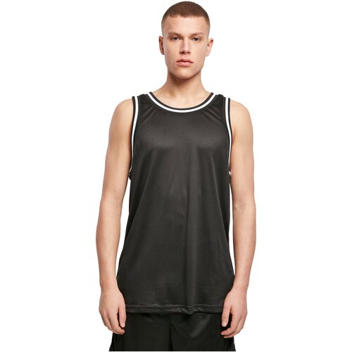 Build your Brand Mesh Tanktop blk/wht S