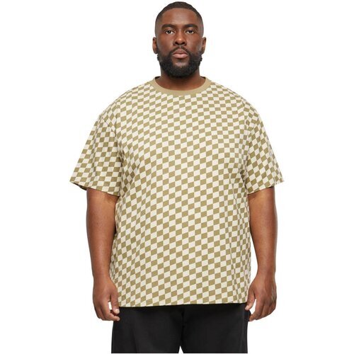 Urban Classics Oversized Check Tee khakicheck XXL