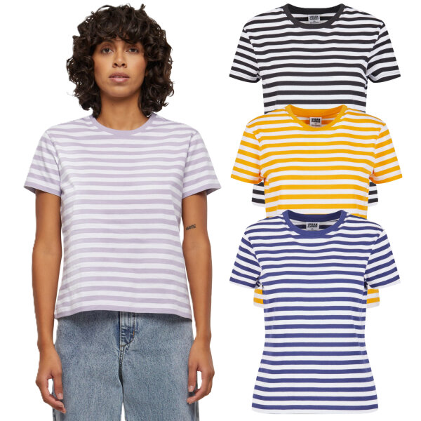 Urban Classics Ladies Regular Striped Tee
