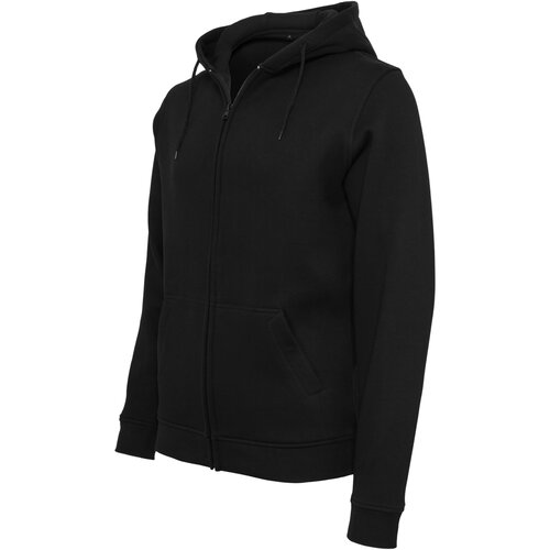 Build your Brand Heavy Zip Hoody black L